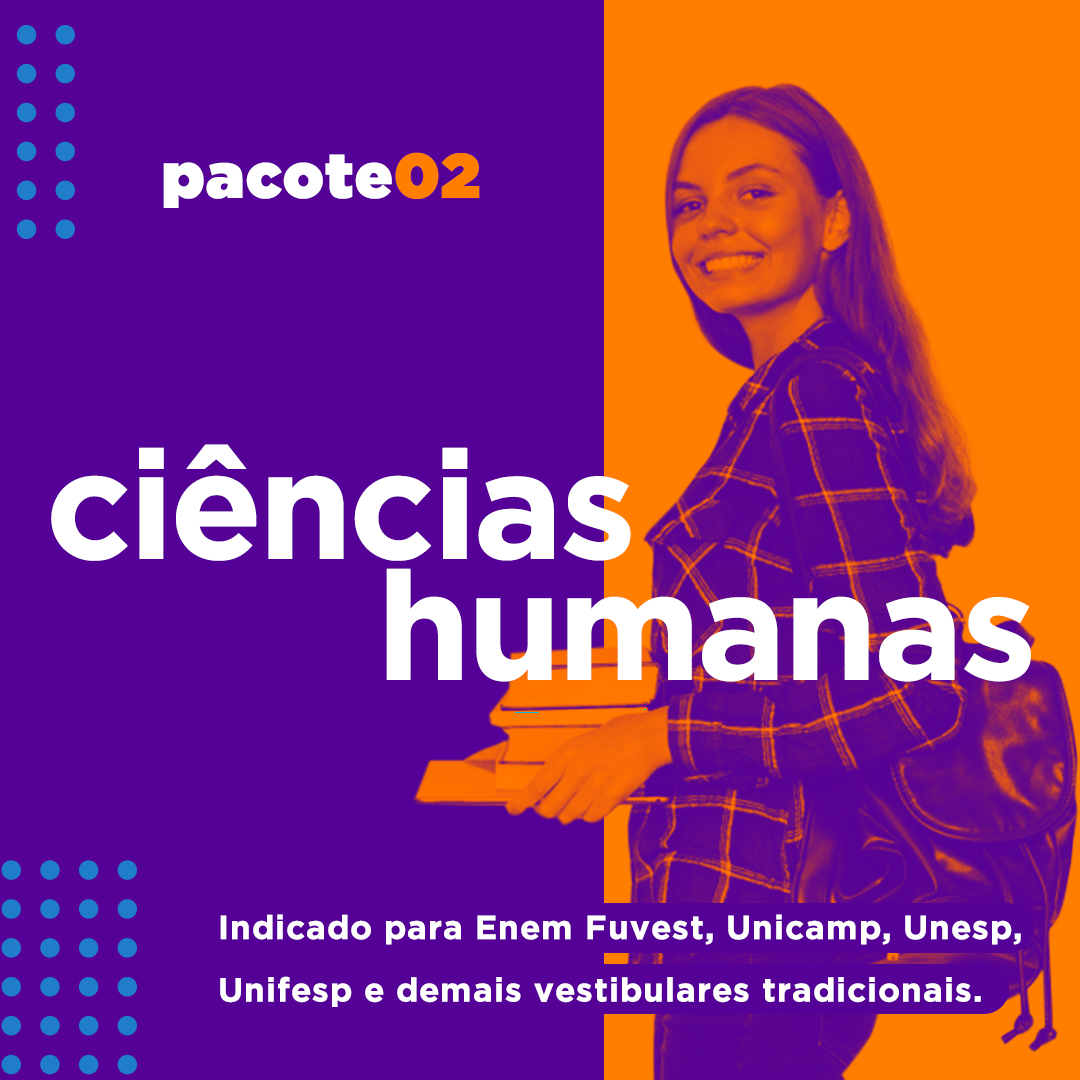 Pacote 2 (História, Geografia, Português, Filosofia, Sociologia e Atualidades) 